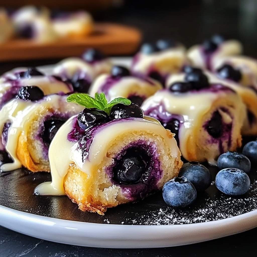Blueberry Cream-Cheese Pastry Twists