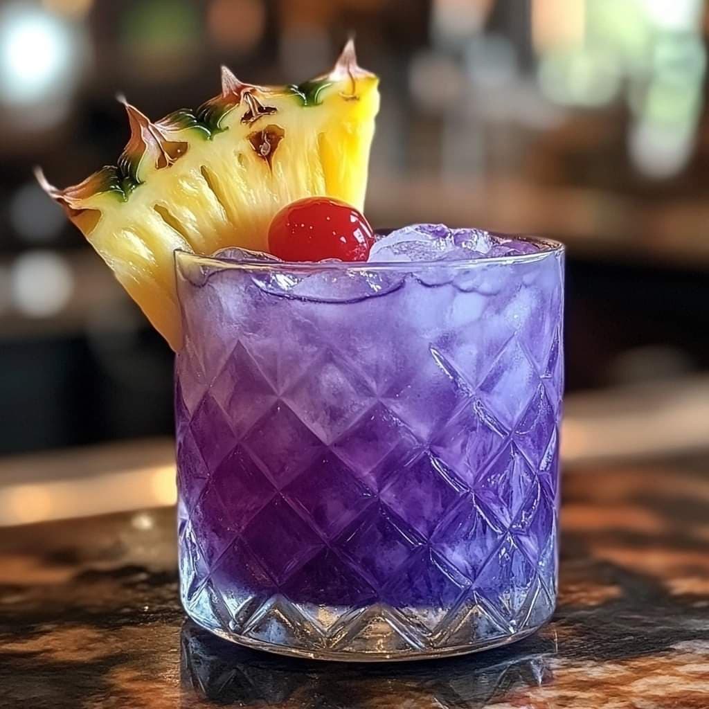 A signature cocktail with citrus garnish