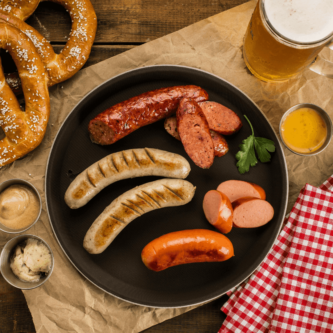 Oktoberfest themed menu