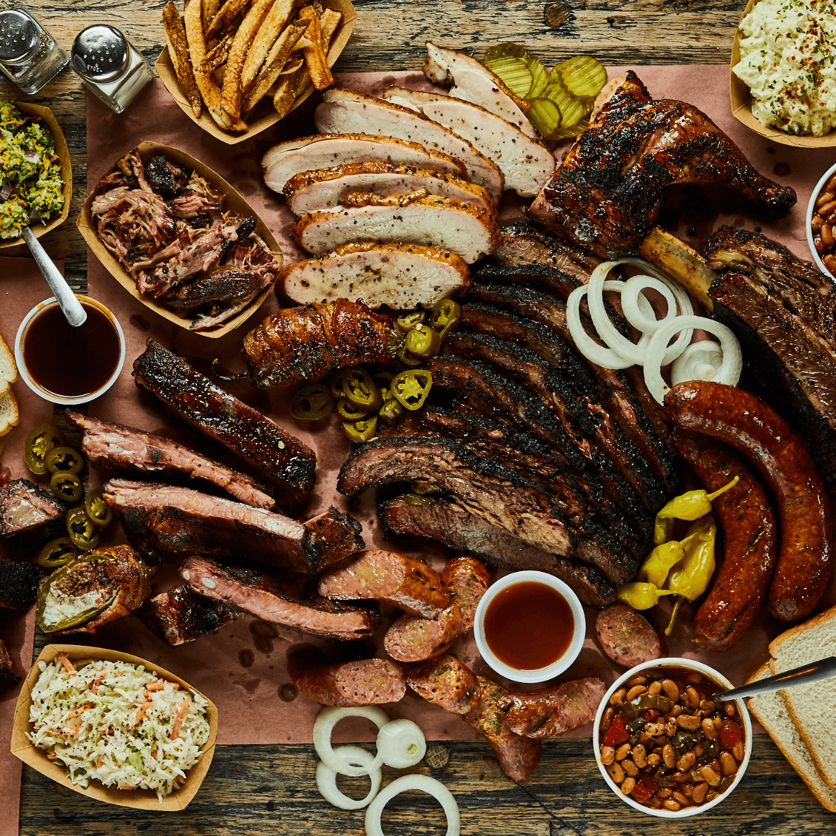 Game Day themed menu