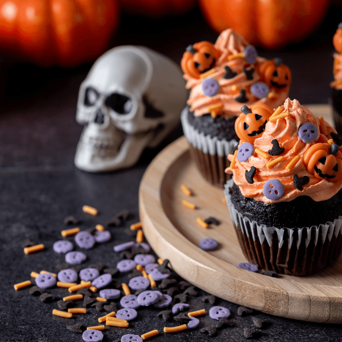 Halloween themed menu