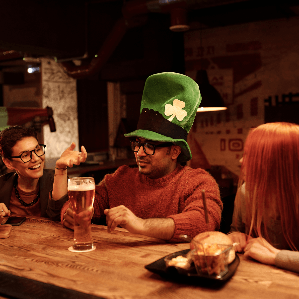 St. Patrick’s themed menu